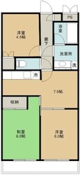 新所沢駅 徒歩12分 7階の物件間取画像